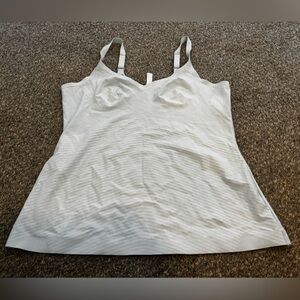 Spanx compression tank light blue size 1X